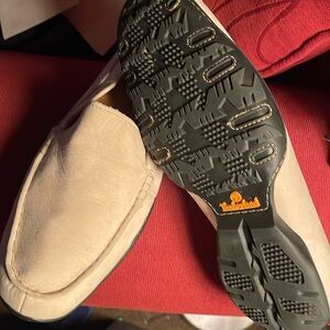 Timberland cream suede loafers 11